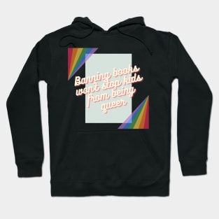 Rainbow pride 70's design Hoodie